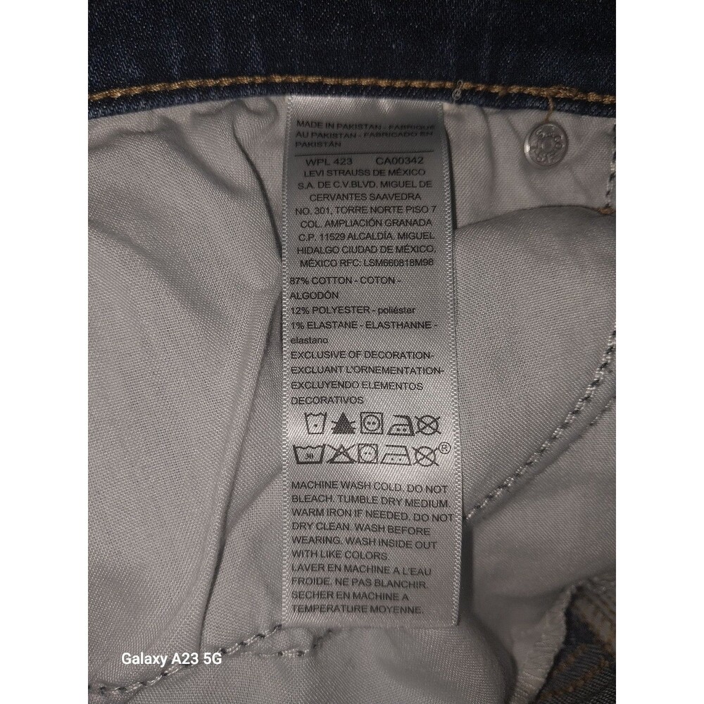 Levi's Signature Heritage Boyfriend Size 4 W27 - Picture 6 of 7